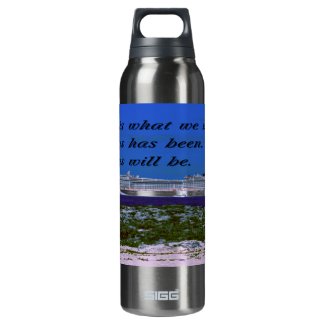 The meaning of life thermos bottle