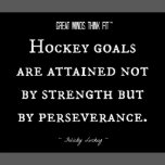 Hockey Inspirational Quote 003 Poster | Zazzle