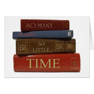 So Many Books So Little Time Card