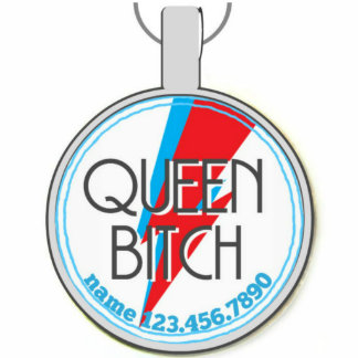 Queen Pet Tags for Dogs & Cats | Zazzle