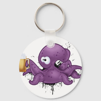 octopus plush keychain