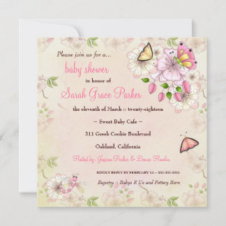 Baby Registry Invitations &amp; Announcements | Zazzle