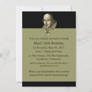 Shakespeare Invitations & Announcements | Zazzle