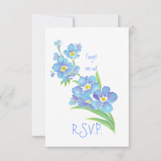 Forget Me Not Cards | Zazzle