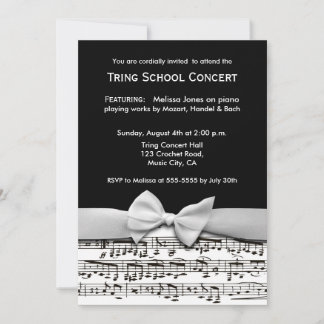 Concert Invitations & Announcements | Zazzle