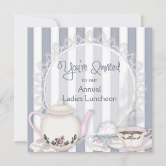 Ladies Tea Invitations &amp; Announcements | Zazzle