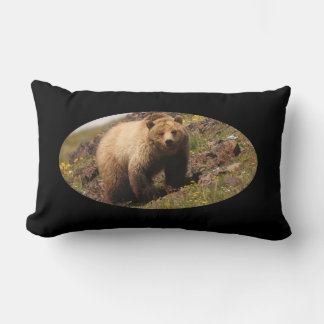 grizzly bear pillow