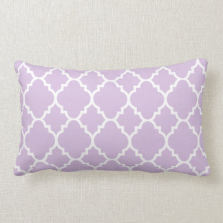 pattern pillows lumbar purple light moroccan quatrefoil lavender pillow throw zazzle