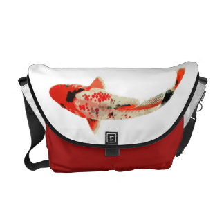 white and red bag