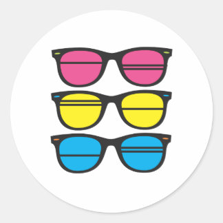 Eye Glasses Stickers | Zazzle