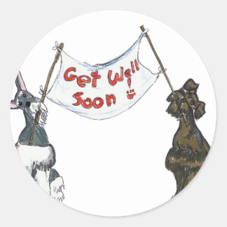 Get Well Soon Stickers | Zazzle