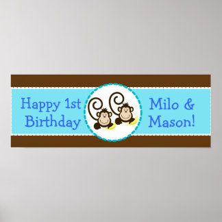 Twins 2nd Birthday Gifts on Zazzle