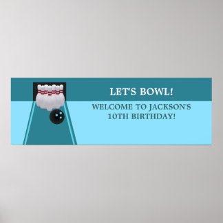 Bowling Birthday Party Gifts on Zazzle