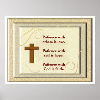 Patience Art &amp; Framed Artwork | Zazzle
