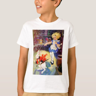 down the rabbit hole t shirt