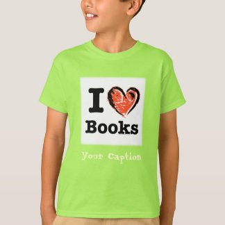 i love books tshirt