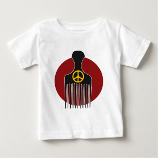 afro pick t shirt