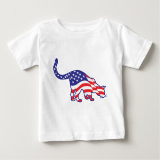 fourth of july cat shirt