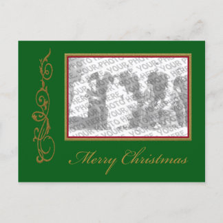 Photo Insert Christmas Cards | Zazzle