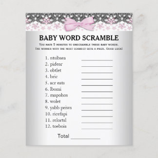 Baby Shower Game Gifts on Zazzle