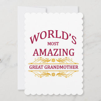 Great Grandmother Cards | Zazzle