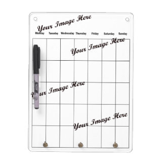 Calendar Dry Erase Boards | Zazzle