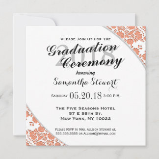 Graduation Ceremony Invitations & Announcements | Zazzle