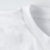 T-Shirt: Detail - Neck (in White)