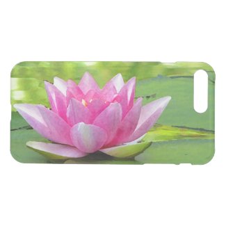 Pink Water Lily Lotus Flower iPhone 7 Plus Case