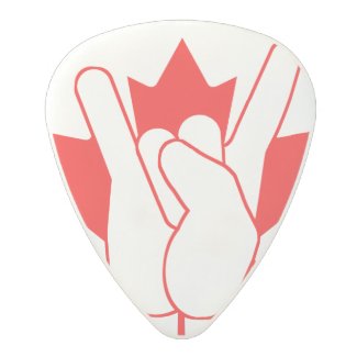 Canada Rocks Guitar Pick