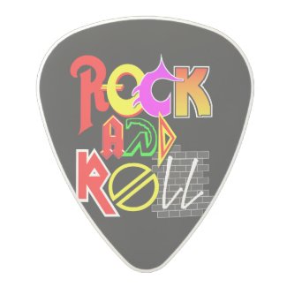 Rock and Roll Guitar Pick