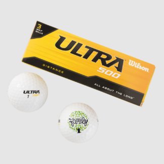 Family Tree Custom Wilson Ultra 500 Golf Ball