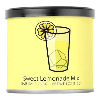 Glass of Lemonade Sweet Lemonade Drink Mix