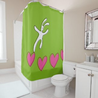 Shower Curtain by BixTheRabbit