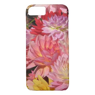 Profusion of Dahlia Flowers iPhone 7 Case