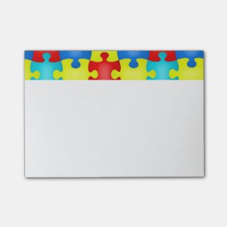 Autism Post It Notes Sticky Notes