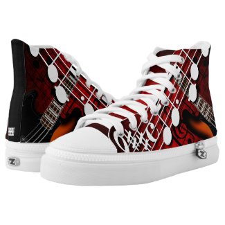 Bass Player High-Top Sneakers