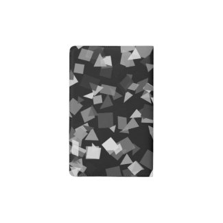 Black and White Confetti Pocket Moleskine Notebook