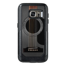 Black Acoustic Guitar OtterBox Samsung Galaxy S7 Case