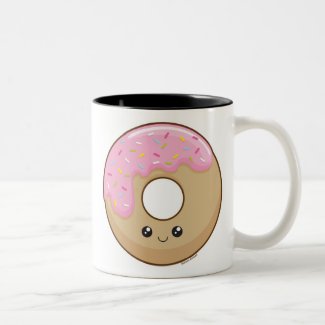 Donut Two-Tone Coffee Mug
