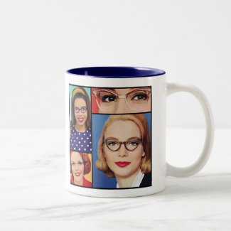 The Ladies from SBTB - It&#39;s Romance Reading Time Two-Tone Coffee Mug