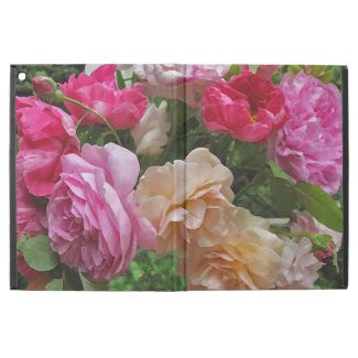 Vintage Old Fashioned Rose Flowers iPad Pro Case