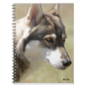 Wolf Spiral Notebook