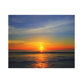 The Sun Rises Canvas Print