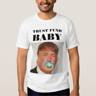 Anti-Trump teeshirt TRUST FUND T-shirt