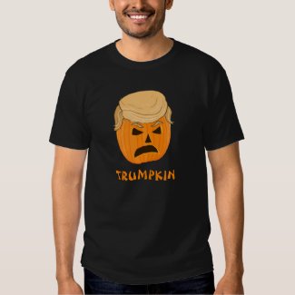 Funny Donald Trumpkin Pumpkin Jack-o-lantern T-Shirt