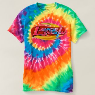 Glo-Sabre™ Lake Drain♨️ Spiral Tie-DYe Guy T-Shirt