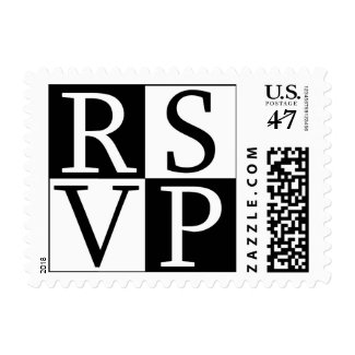 RSVP Postage Stamp