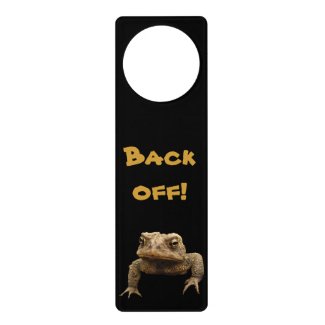 American Toad Door Hanger