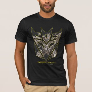 Megatron in Decepticon Shield T-Shirt